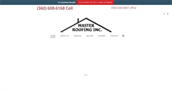 Desktop Screenshot of masterroofinginc.com